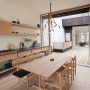 스칸디나비아 일본 인테리어에서 영감을 얻은 토론토 주택