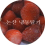 논산냉동딸기 딸기빙수 만들기 냉동딸기 추천