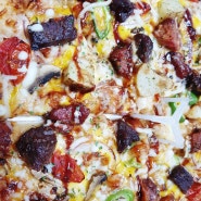 [안양맛집] 또 신제품 출시한 도미노 피자, 박서준이 넘나 맛있게 먹음ㅋㅋ- 도미노 피자 글램핑 바베큐 피자