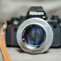 wollensak 75mm f1.9 니콘마운트로 개조