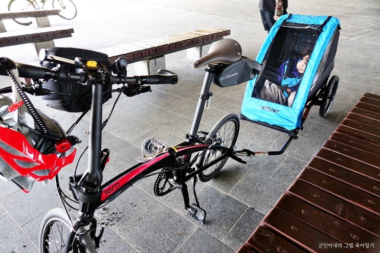 챠리오 자전거 트레일러