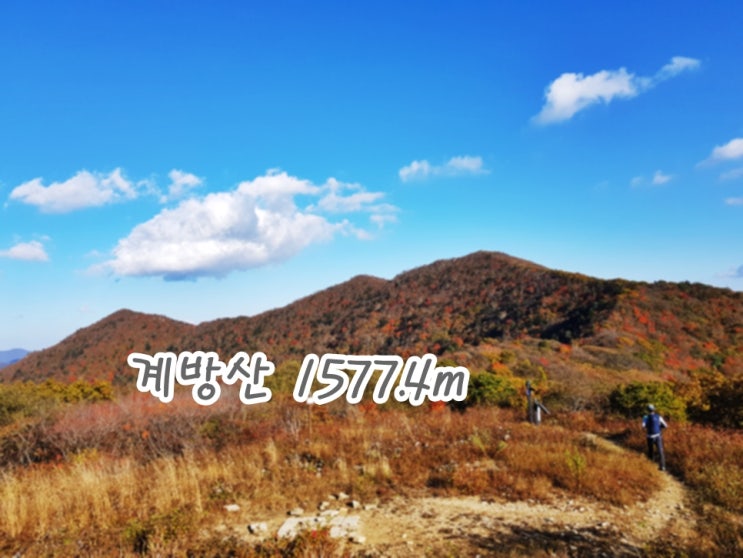 계방산 등산코스 : 운두령-정상 1577.4m : 네이버 블로그