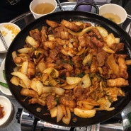 김해 어방동 맛집, 인제대 원조집 김재완 돼지김치구이