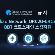 공지 | Qbao Network, QRC20-ERC20 QBT 크로스체인 전환