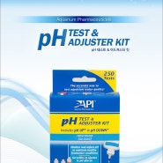 pH측정과 보정을 한번에! API pH테스트 & 어드저스트 킷