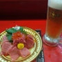 오사카 쿠로몬시장 구경 / 마구로야쿠로긴 삼색동(참치회덮밥)