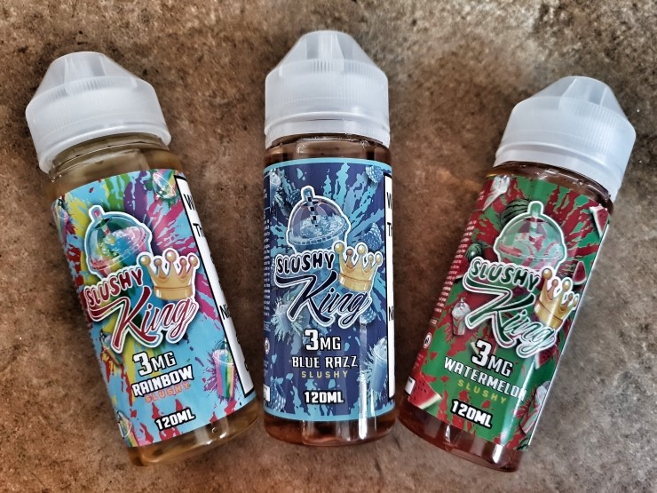 120ml 대용량 액상 Slushy King Blue Razz , Rainbow , Watermelon : 네이버 블로그