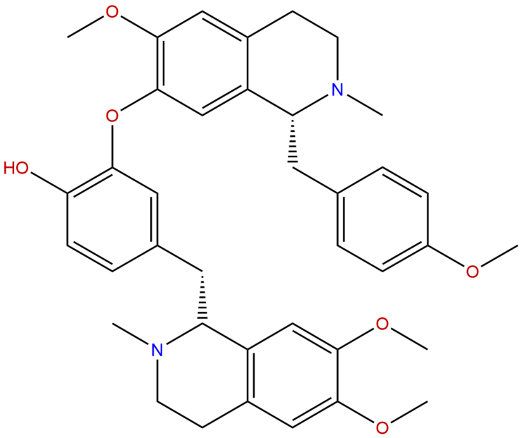 [연꽃 표준물질][Alkaloids] Neferine (네페린); 4''-O-Methylliensinine ...