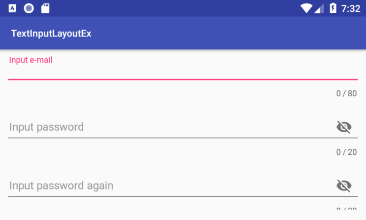 [안드로이드] TextInputLayout 뷰 : 네이버 블로그