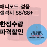 갤럭시 S8 / S8+ 케이스를 특가로 만나고 싶다면?