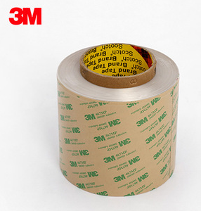 3M 6-5-467MP (CASE OF 2) Self Adhesive Transfer Tape 467 MP, 6 Wide, 5 yd. Length, Clear (Pack of 2
