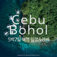 ♥ Philippines Cebu & Bohol 2017.03 필리핀 세부 & 보홀 5박7일 여행 일정 및 경비 총정리