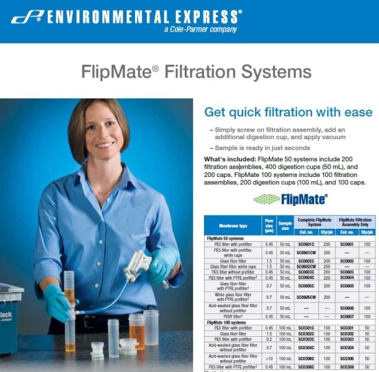 Environmental Express , FlipMate , FlipMate® , FilterMate™ : 네이버 블로그