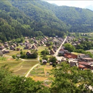 [2018 일본여행] 다테야마 구로베 알펜루트...시라카와고(백천향), 유네스코 세계문화유산에 등재된 독특한 산골마을