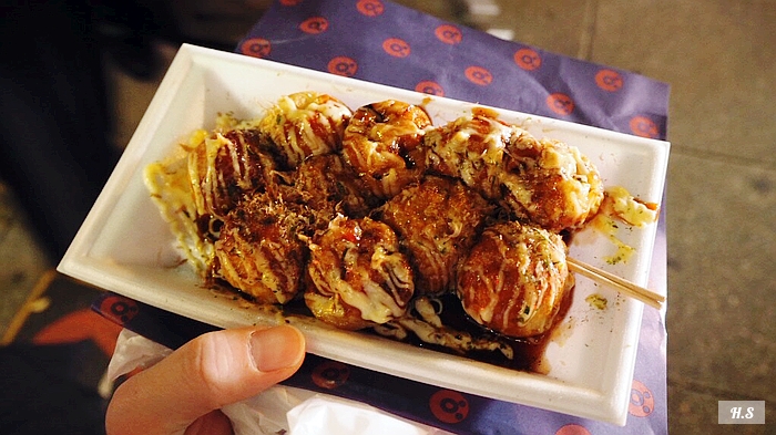 [오사카 신사이바시 맛집] 다코야키 전문점 甲賀流 本店 고가류 본....
