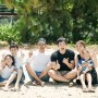 괌 스냅 안찍었음 클날뻔한 6인 가족촬영