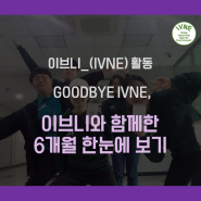 [한국환경산업기술원 서포터즈 : IVNE] GOODBYE IVNE, 이브니와 함께한 6개월 한눈에 보기