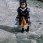 Mexico, Chapala에서 보내온 한 소녀의 할로윈코스튬