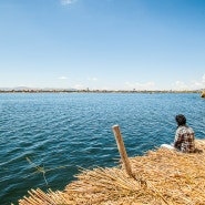 남미여행 - 잔잔한 티티카카 호수 위에 사는 사람들