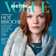 Two-Color Brioche Shawl in Vogue Knitting, Holiday 2018 (사진추가)