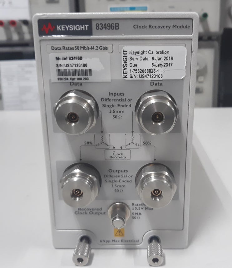 중고 계측기 판매 Keysight_83496B(Optical/electrical clock recovery