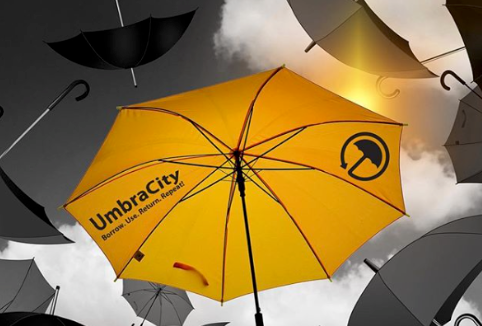 밴쿠버 우기철 - 우산 공유 서비스 엄브라시티(umbraCity) 이용 : 네이버 블로그