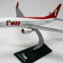 티웨이항공(T'way Air)모형항공기/모형비행기. 보잉737-800. 1대200. 다이캐스트 항공기모형