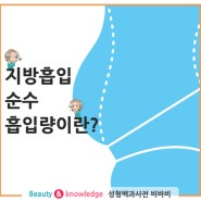 지방 흡입, 순수 흡입량 이란?