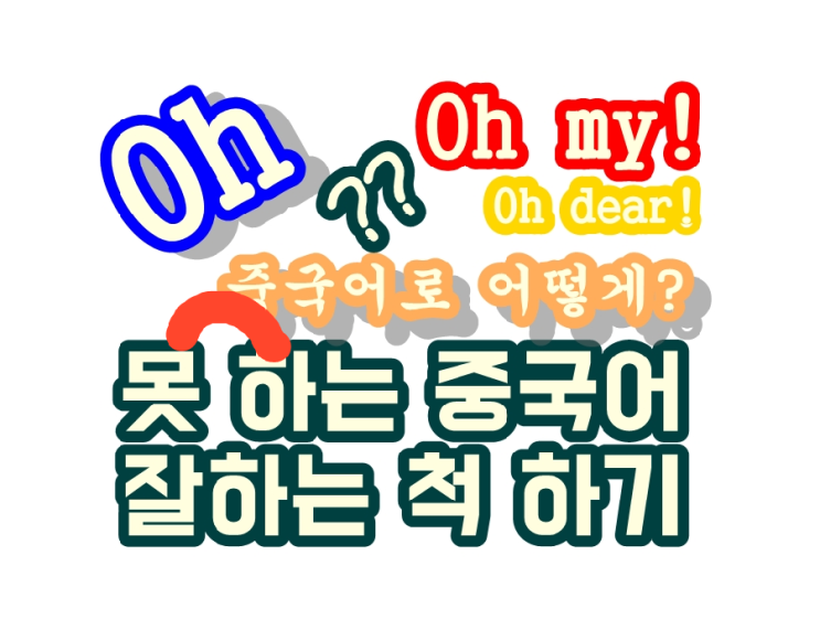 중국어 잘하는 척 