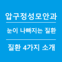 [압구정성모안과] 눈이 나빠지는 질환