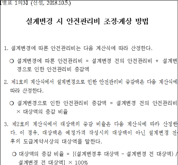 건설업 산업안전보건관리비 계상요율 및 사용기준 개정 : 네이버 블로그