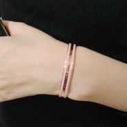 여자 팔찌브랜드, 선미팔찌/"다니엘 웰링턴" 신제품 Classic Bracelet 더스티로즈 색상 착용해봤어요!