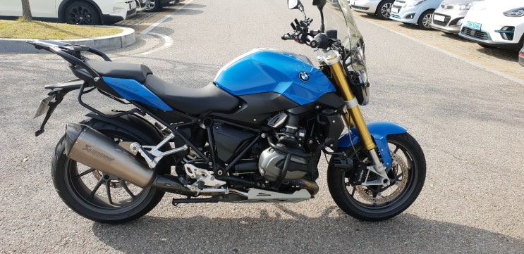 보조스크린 장착 and 시승기 with 신형R1250R : 네이버 블로그