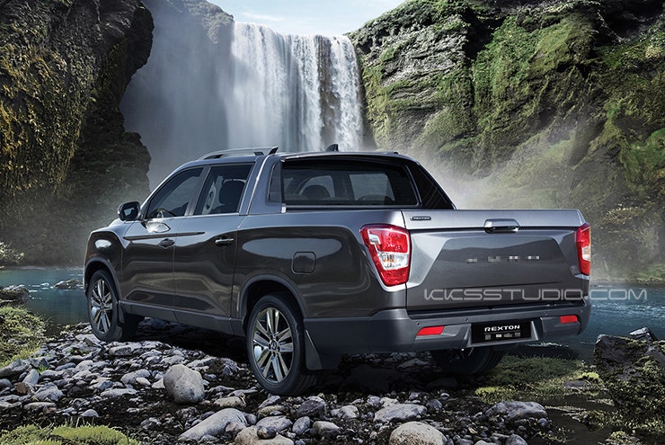 쌍용 렉스턴 스포츠 롱바디 예상도!! - 2020 Ssangyong Musso LWB Rendered : 네이버 블로그