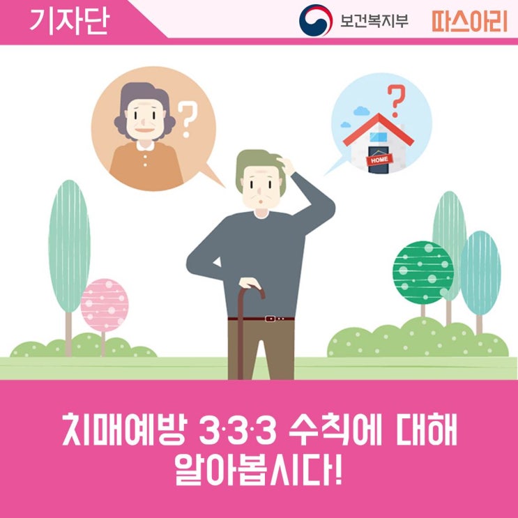 치매예방 3·3·3 수칙에 대해 알아봅시다! : 네이버 블로그