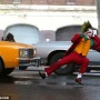 ★ 조커 (Joker) 호아킨 피닉스의 경찰 추격전 장면의 미국 뉴욕 브롱크스 촬영현장스틸 / 미국 범죄 스릴러 드라마영화