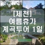 [제천] 여름휴가 계곡투어 1일 2018.07.29~08.02 (박달재자연휴양림)
