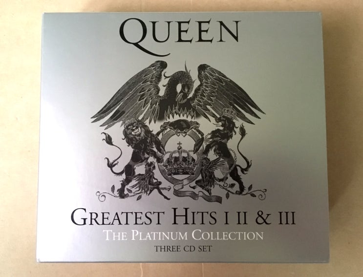 [퀸 베스트 앨범] 퀸 QUEEN - 그레이티스트 히트 1,2 & 3 플래티넘 콜랙션 (Greatest hits 12&3 The ...