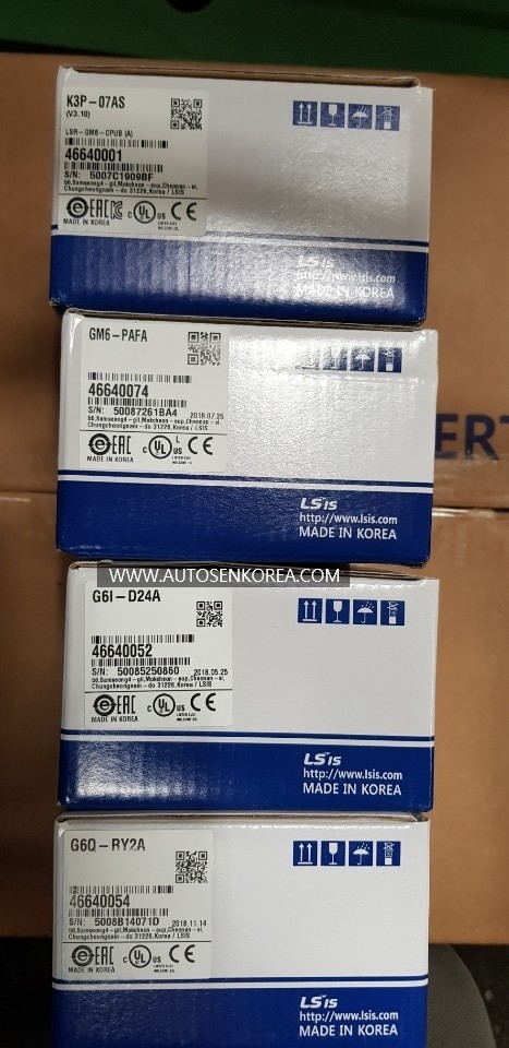 LS산전 PLC 신품재고 K3P-07AS GM6-PAFA 판매점 G6I-D24A G6Q-RY2A 판매점 오토센코리아 ...