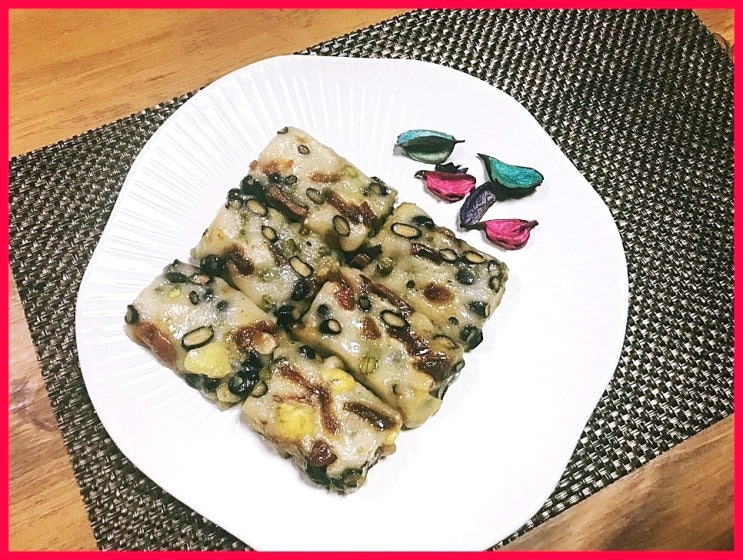 영양찰떡 만들기, 콩찰떡/서리태/검은콩 듬뿍 단호박 영양콩찰떡 집에서 쉽게 만들기 : 네이버 블로그