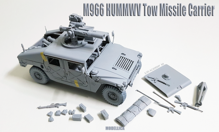 1/35 ACADEMY . M966 HUMMWV Tow Missile Carrier : 네이버 블로그