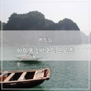 하이퐁에서 낭만적인 1박 2일 보내기 (feat.크루즈)