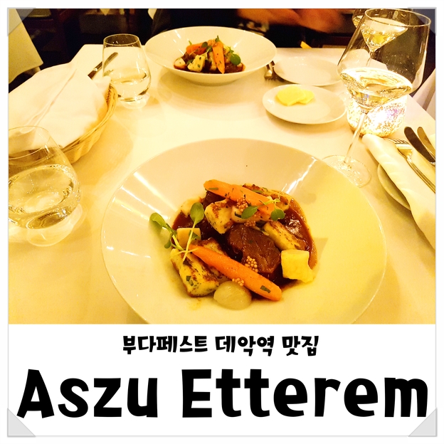 헝가리 부다페스트 데악역 맛집 Aszú Étterem 연주음악 들으면서 먹는....