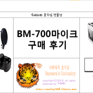 해외 사이트에서 구매한 VXBMA (bm-700)마이크 구매 후기