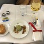 [스페인신혼여행] 12일차 : 알이탈리아항공 비즈니스석 후기2 | 기내식 | 한국와서 바로먹은것