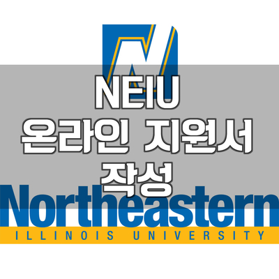 [미국 교환학생] NEIU 온라인 지원서 작성(업데이트) : 네이버 블로그