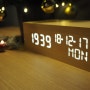 인테리어 LED 우드시계:) 부에나코사 프리모 탁상시계
