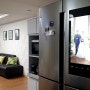 #삼성 냉장고 #패밀리허브 T9000 #스마트 갤러리로 세련된 인테리어 완성
