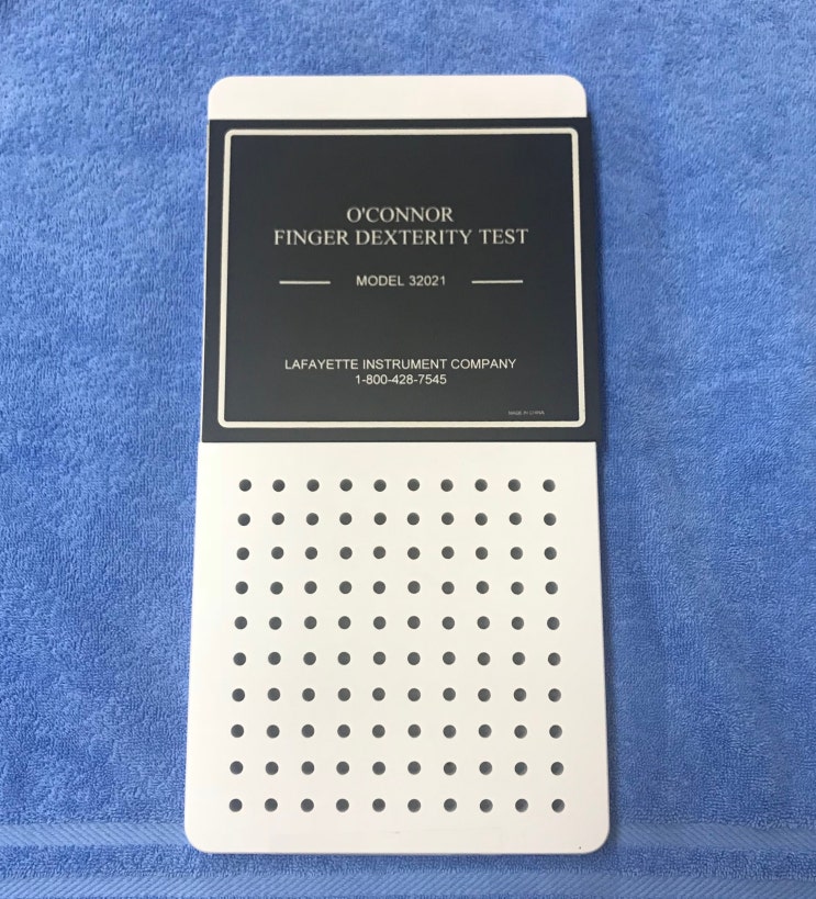 더필잎 건강정보: O'connor Finger Dexterity Test (손가락기민성검사) : 네이버 블로그