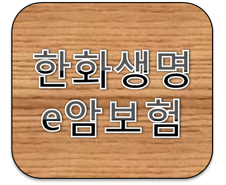 한화생명 e암보험 인터넷가입